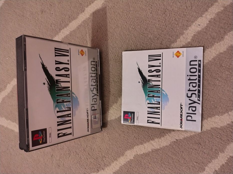 Final Fantasy VII - PS1 Edição  Original (Completo) CIB