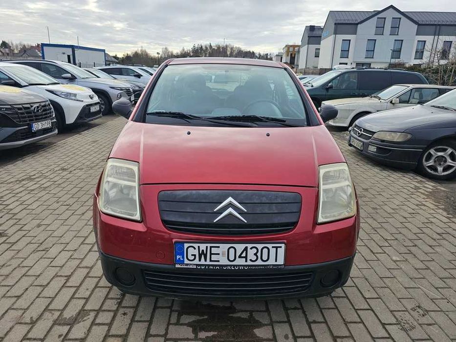 Citroen C2 2004r/1.1benzyna/60KM/PT do września/pierwsze auto/4osobowy
