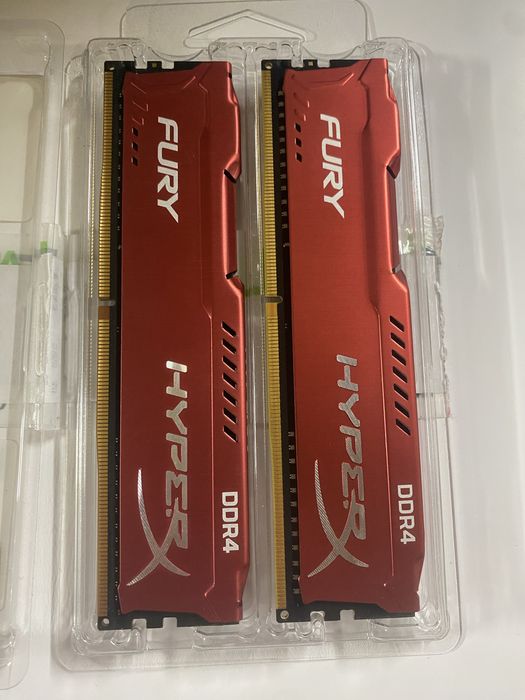 Оперативная память DDR4    2x8gb