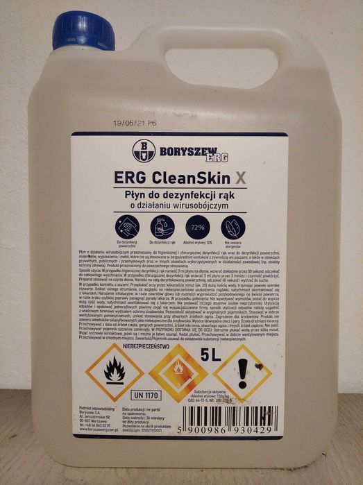 płyn do dezynfekcji Boryszew