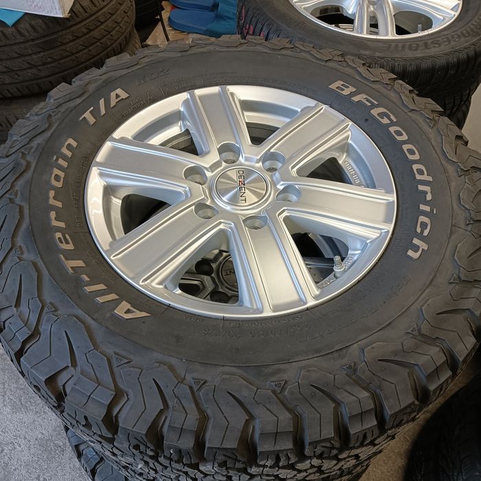 Koła terenowe  16" 6x139,7 BF Goodrich all-Terrain T/A  255/70/16