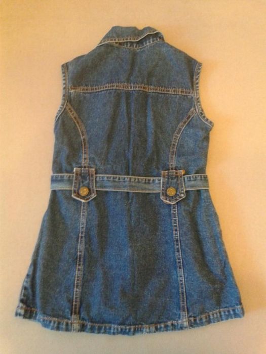 Джинсовый сарафан на девочку 3 - 5 лет