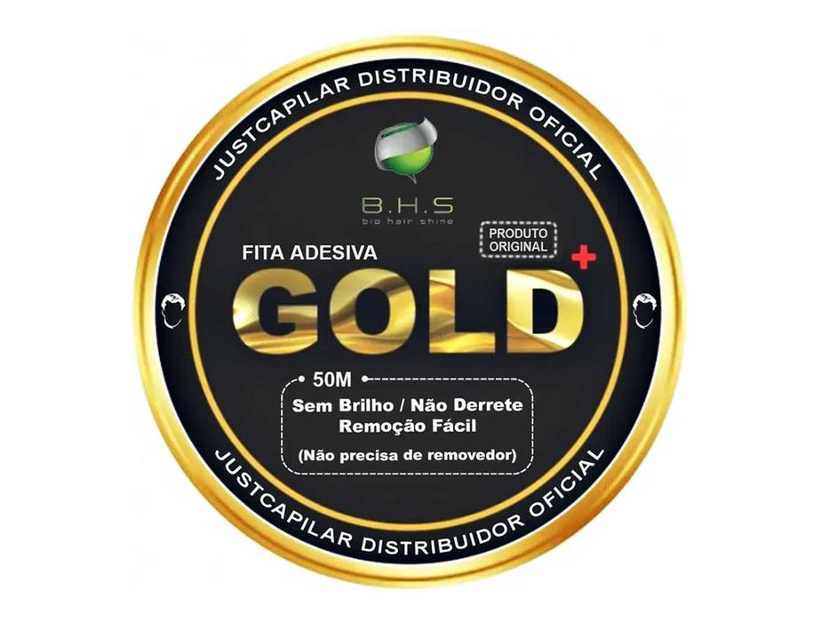 Fita Gold 50 mts BHS - proteses capilares