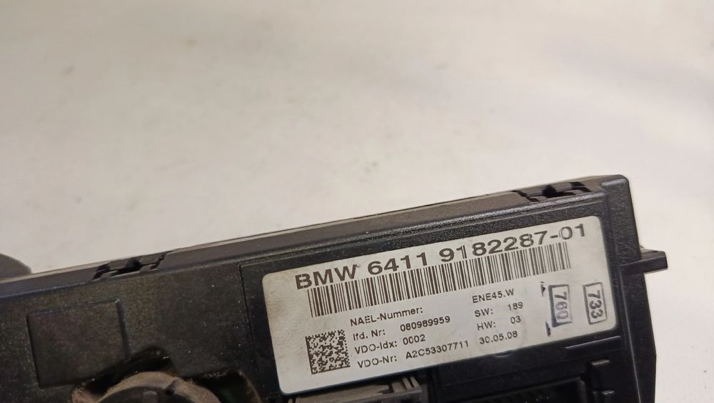 Comando chauffage / sofagem BMW 1 (E87)
