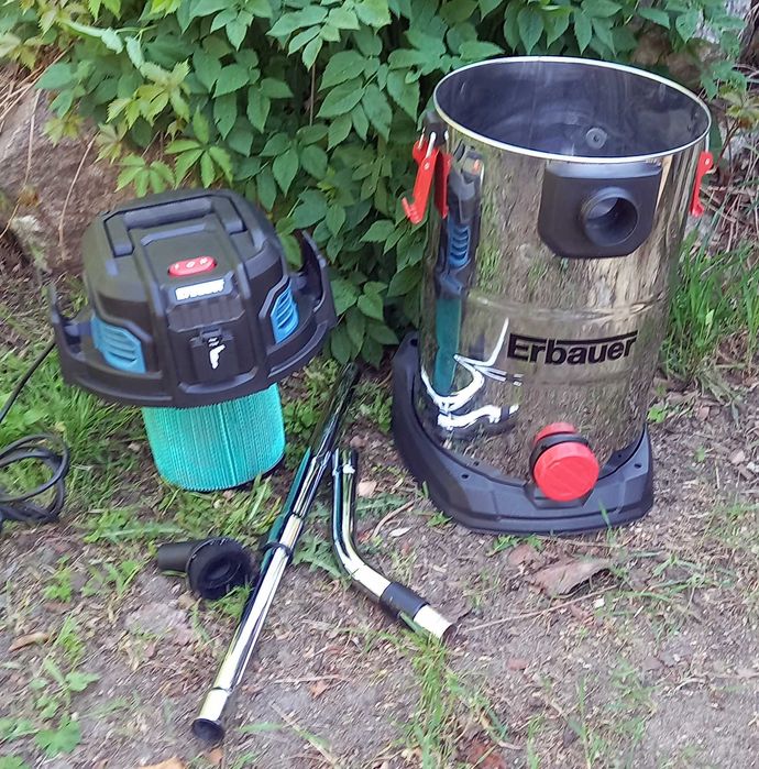 odkurzacz warsztatowy ERBAUER EWDV 40 litrów 1400 W