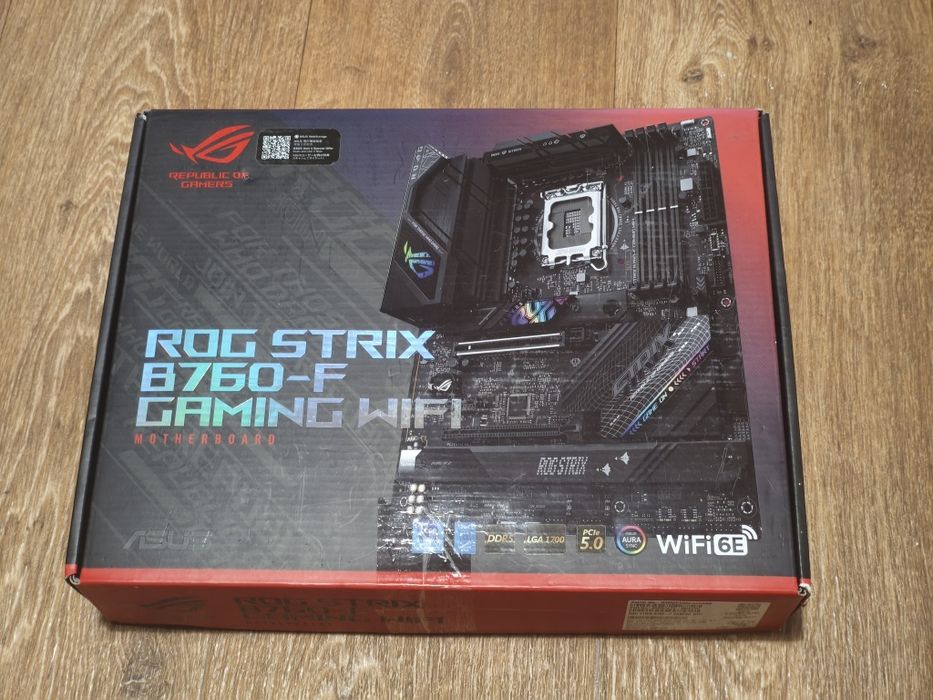 Материнская плата ASUS ROG STRIX B760-F GAMING WIFI.
