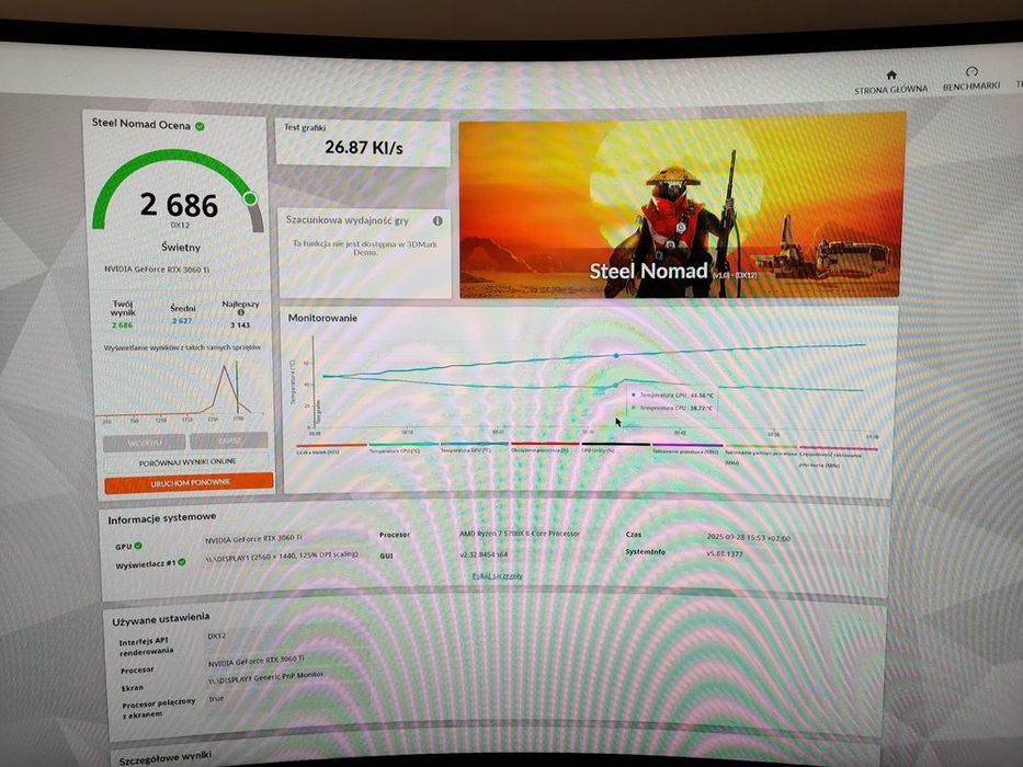 Karta graficzna RTX 3060 TI 8GB Asus TUF GAMING dual BIOS