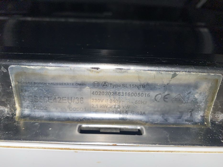 Посудомийна машина Bosch SGS56E42EU