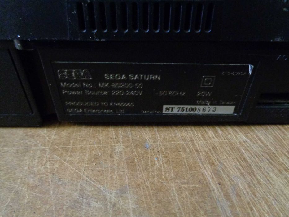 [Usado] Consola Sega Saturn Model 2 PAL VA5 com Phantom Mod-Chip