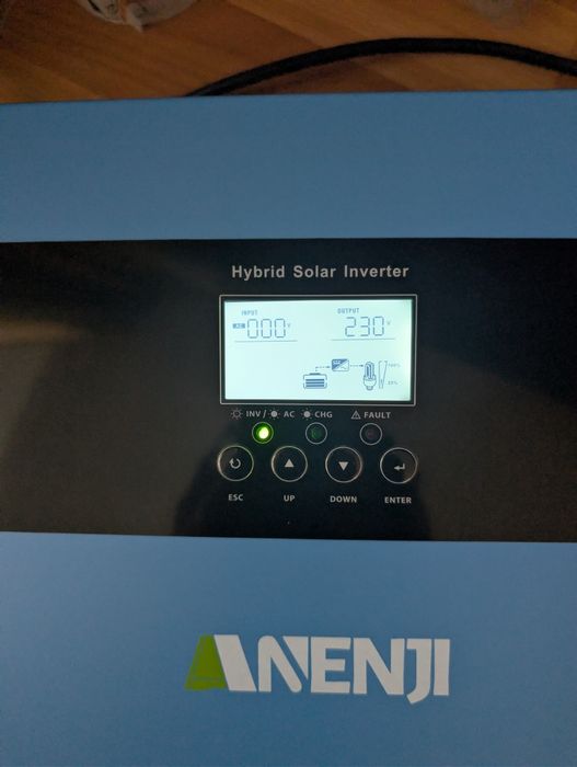 Гибридный инвертор Anenji 4,2 kW 24V