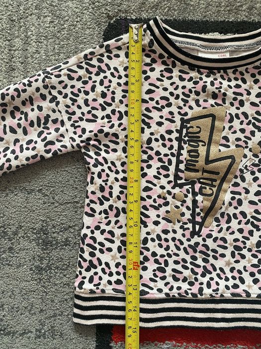 Komplet bluzka i bluza r.110 dla dziewczynki f. Cocodrillo