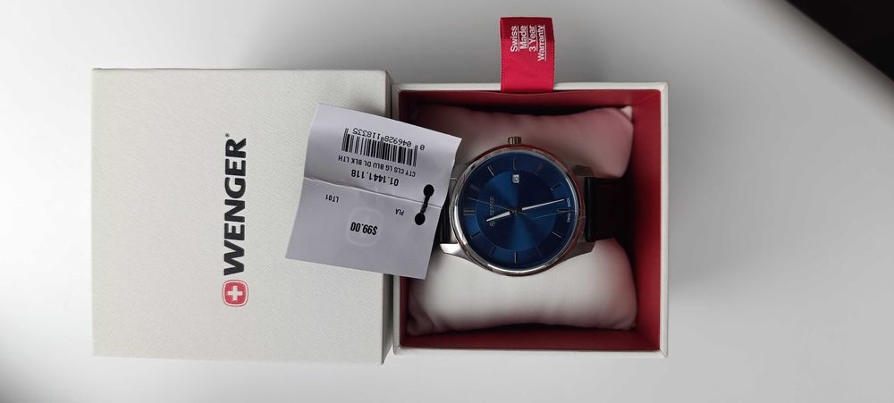 Наручний годинник Wenger 01.1441.118 (Swiss Made)