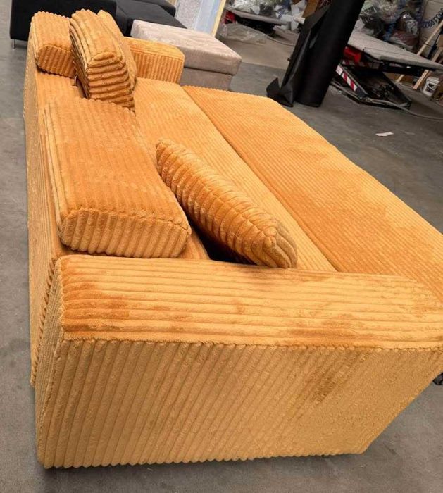 Kanapa Trójka w tkaninie Top Sztruks PREMIUM od PRODUCENTA