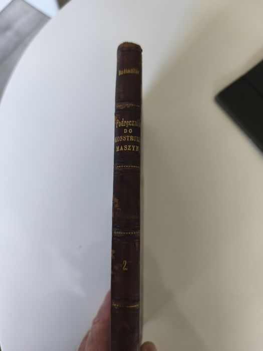 Podręcznik konstrukcji maszyn 1890 rok