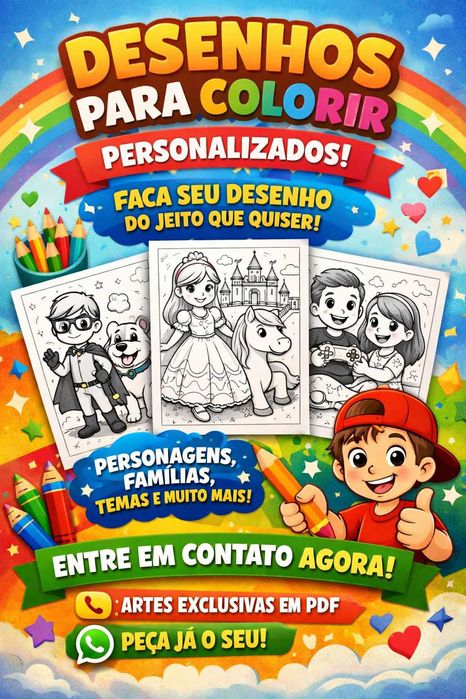 Criações personalizadas designer grafico