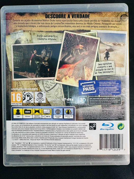 Uncharted 3: Drake's Deception PS3