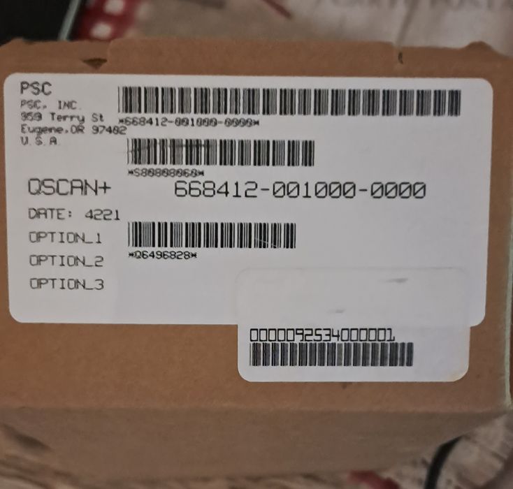 PSC Quick Scan QS 6000 Plus - Portátil Scanner Código de Barras