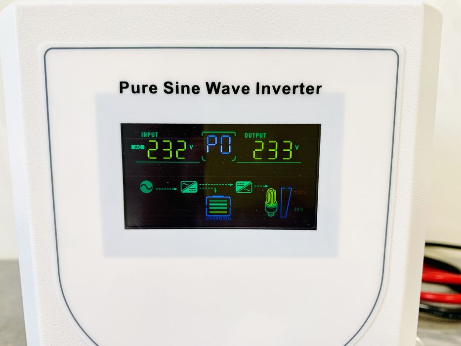 12В 1500Вт инвертор бесперебойник ИБП ДБЖ для котла зарядная станция
