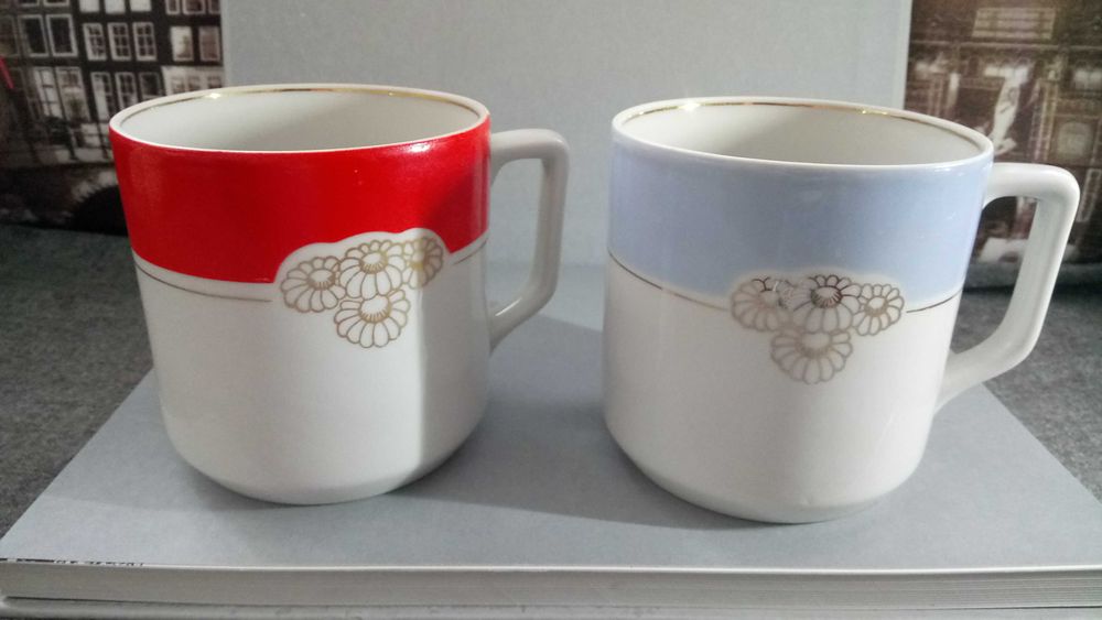 Чашки фарфоровые, керамические большого объема.