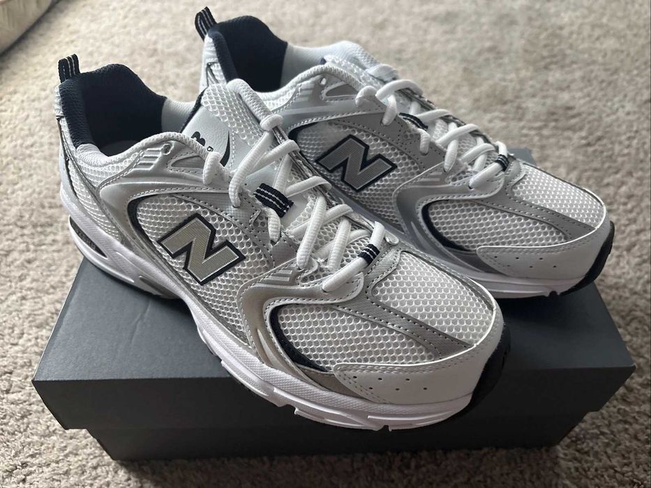 New Balance 530 White Silver Navy r.38