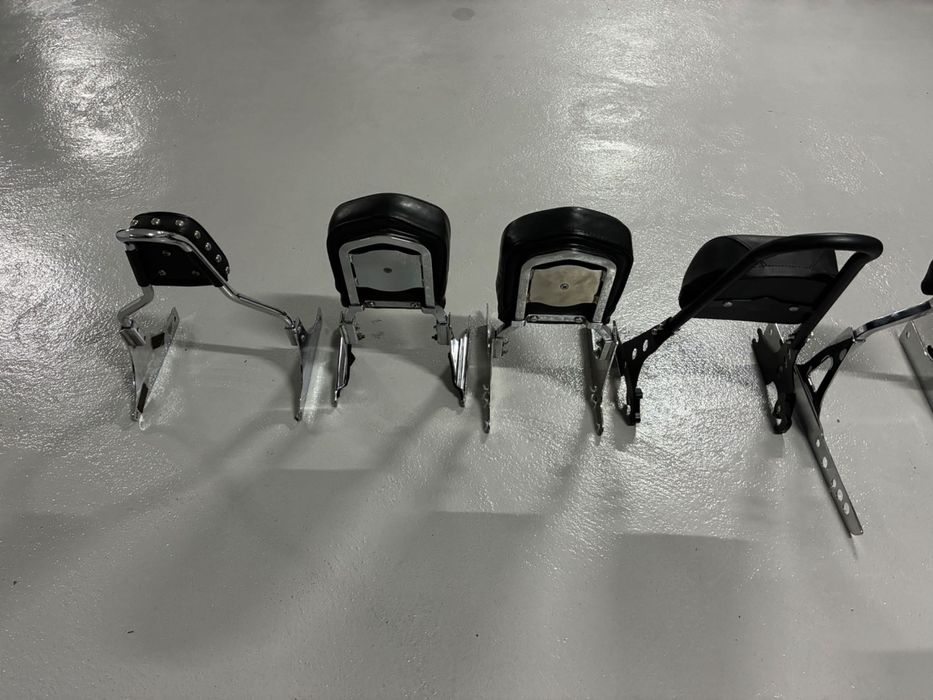 Harley Davidson encosto sissy bar encaixe rápido original