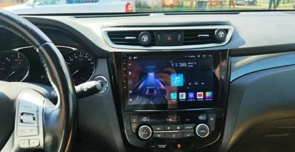 Radio Android 10" Nissan Qashqai J11 / X-trail 3 de 2013 a 2017 (4 GB
