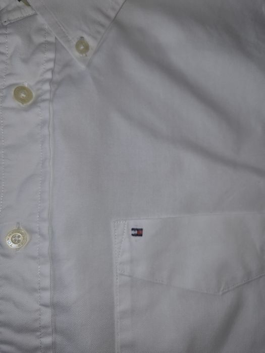 Tommy Hilfiger oryginalna biala koszula L
