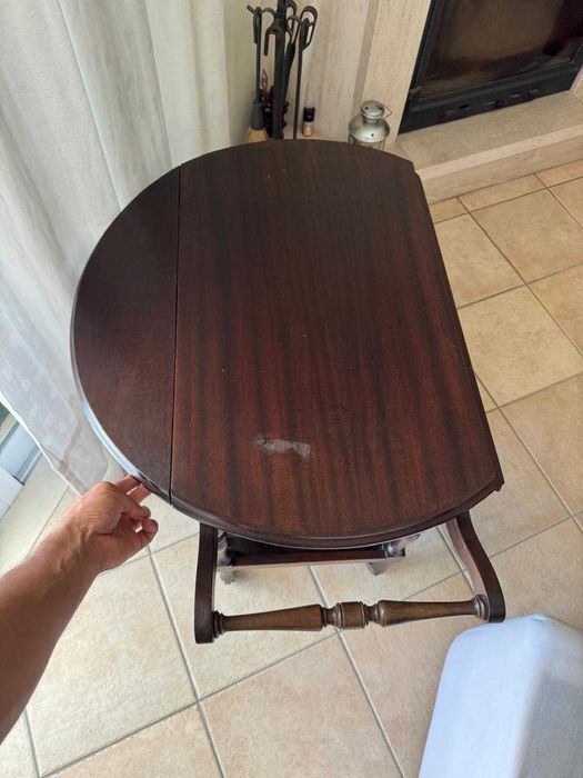 Carrinho de Chá Vintage em Madeira Maciça