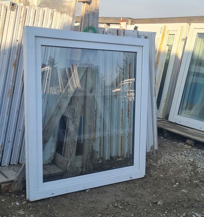 OKNA Używane 123x134 OKNO KacprzaK Plastikowe PCV Lider Okna OLX