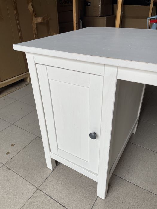 Biurko Ikea Hemnes biale