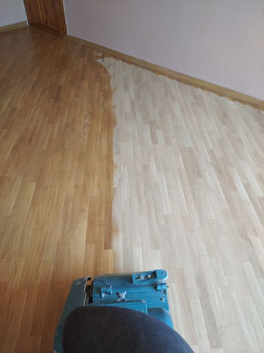 Шліфування паркету