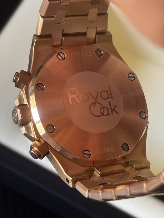 Relogio AP Rose Gold