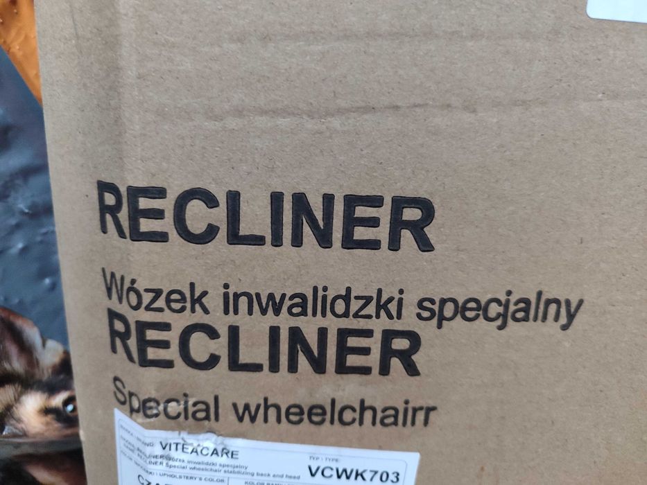 Wózek inwalidzki nowy