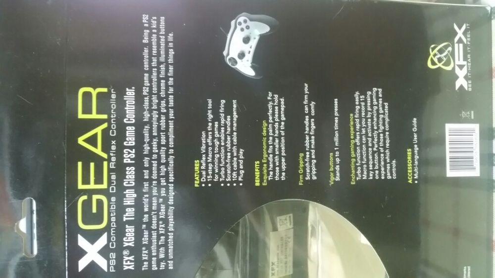 Comando PS2 e para PC, XFX Gear (Novos)64737841418497122