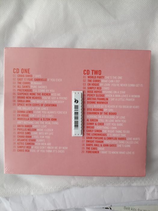 Coletânea Love hits - album duplo novo