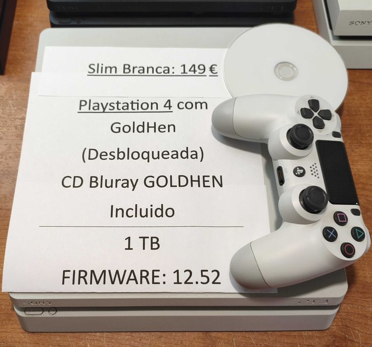 Playstation 4 (Firmware Baixo)