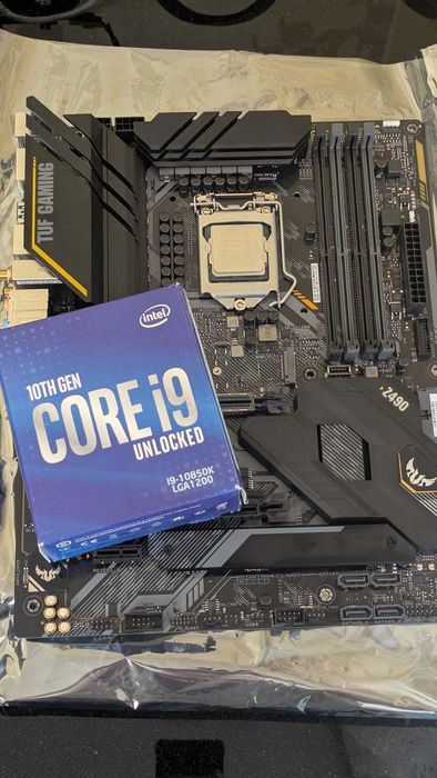 Комплект Intel Core i9 10850K + Asus TUF GAMING Z490-PLUS (WI-FI)
