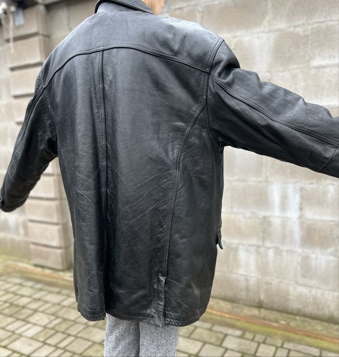 Шкіряна куртка чоловіча