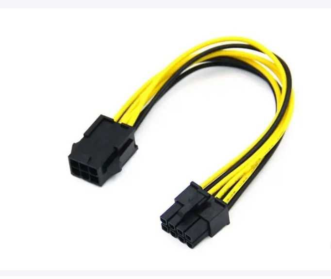 8pin - 2 Molex  перехідник живлення відеокарт