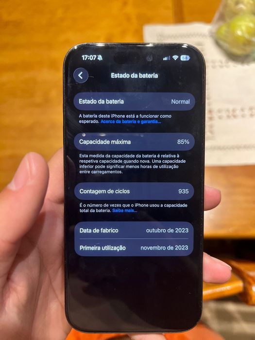 Iphone 15 Pro Azul Titanio