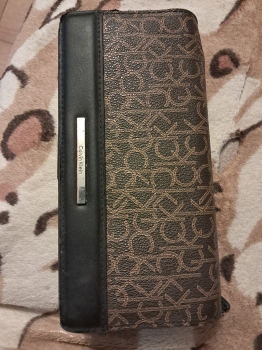 Portfel damski brązowy orginalny