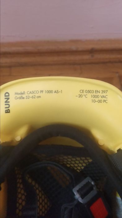 Рятувально-будіельна каска. Casco pf 1000