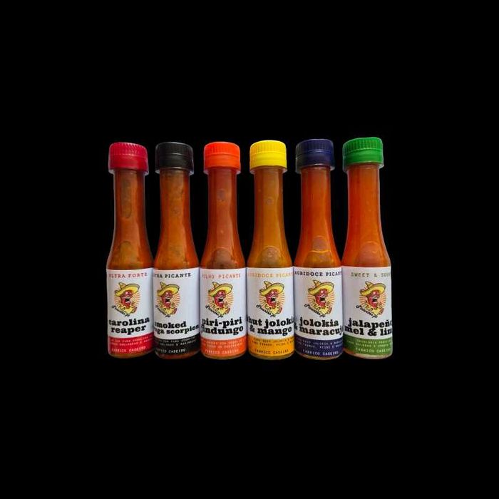 Pack Oferta Prenda 6 Molhos Picantes 6 Sabores 6x100ML