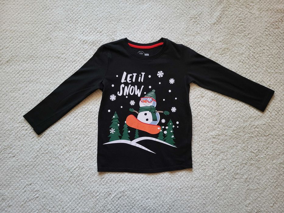 Bluzka z długim rękawem chłopięca Little Kids, r. 116