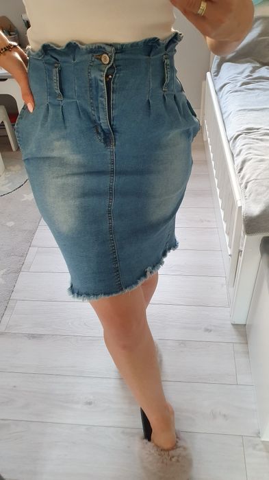 Spódnica jeans 38