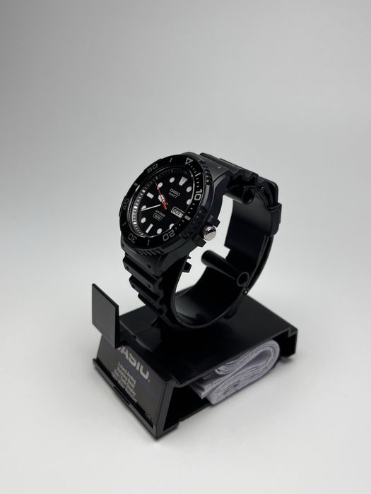 Casio mrw 230h, чорний чоловічий годинник касіо, casio mrw-230h-1e1vcf