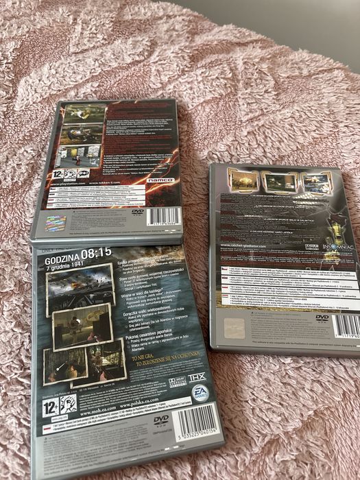 Gry PS2 PlayStation 2 – Tekken 5, Gran Turismo 4, Władca Pierścieni