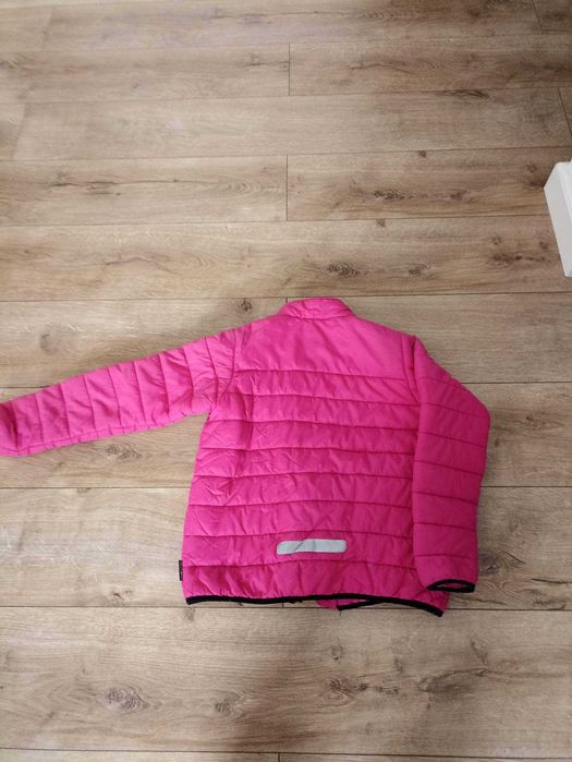 Kurtka przejściowa intensywny róż rozmiar 134.Zadbana POLARN O.PYRET