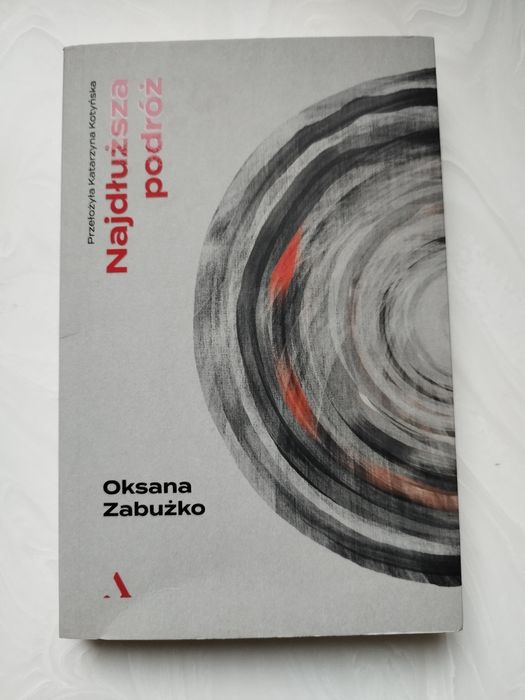 Najdłuższa podróż książka Oksana Zabużko