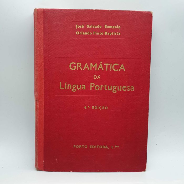 Livro - Gramática da Língua Portuguesa 4ª Edição - Ref-PA7